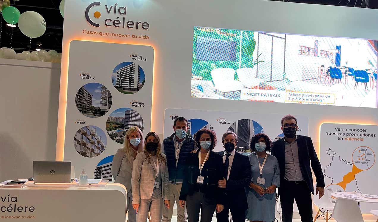 Equipo territorial de Vía Célere en URBE
